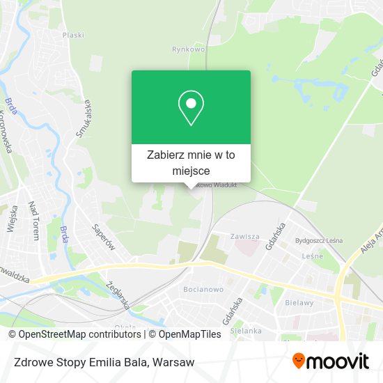 Mapa Zdrowe Stopy Emilia Bala