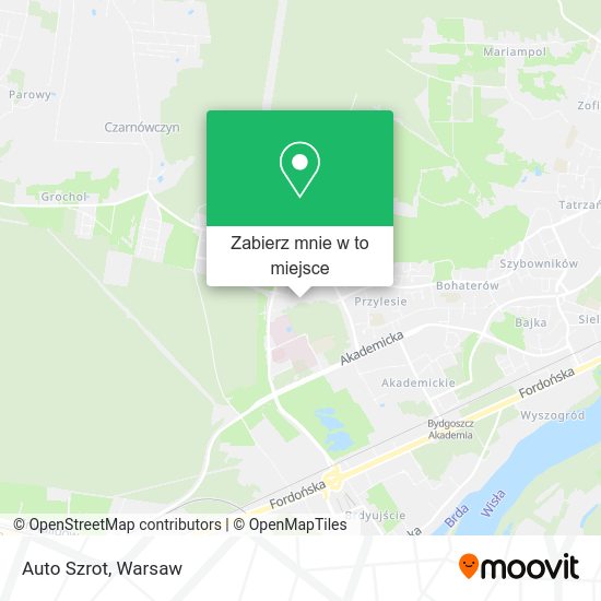 Mapa Auto Szrot