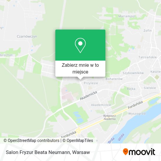 Mapa Salon Fryzur Beata Neumann