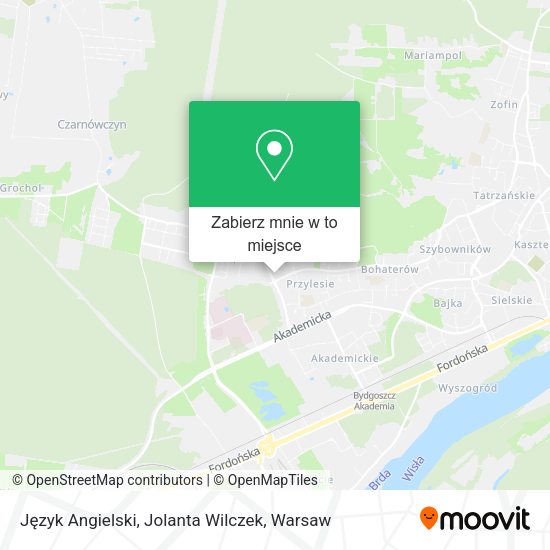 Mapa Język Angielski, Jolanta Wilczek