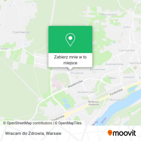 Mapa Wracam do Zdrowia