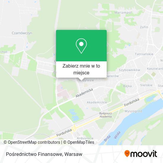 Mapa Pośrednictwo Finansowe