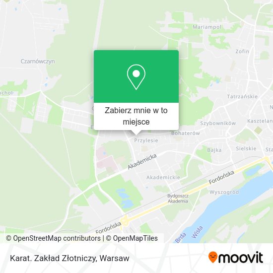 Mapa Karat. Zakład Złotniczy