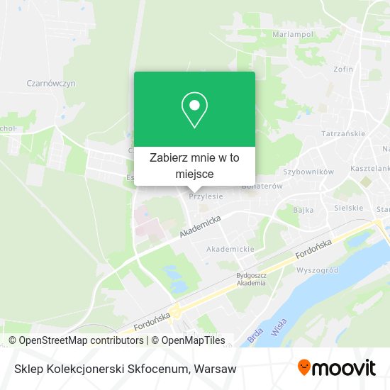 Mapa Sklep Kolekcjonerski Skfocenum