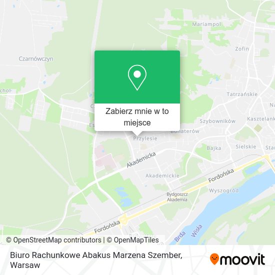 Mapa Biuro Rachunkowe Abakus Marzena Szember