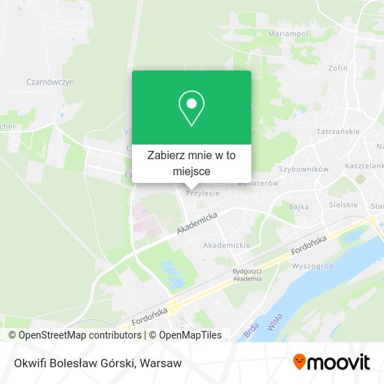 Mapa Okwifi Bolesław Górski