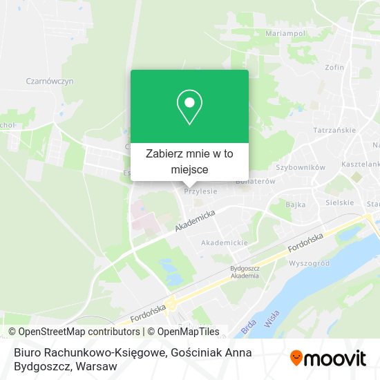 Mapa Biuro Rachunkowo-Księgowe, Gościniak Anna Bydgoszcz