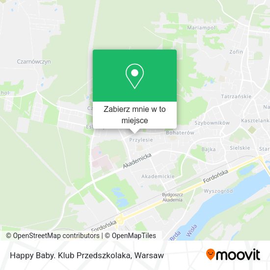 Mapa Happy Baby. Klub Przedszkolaka