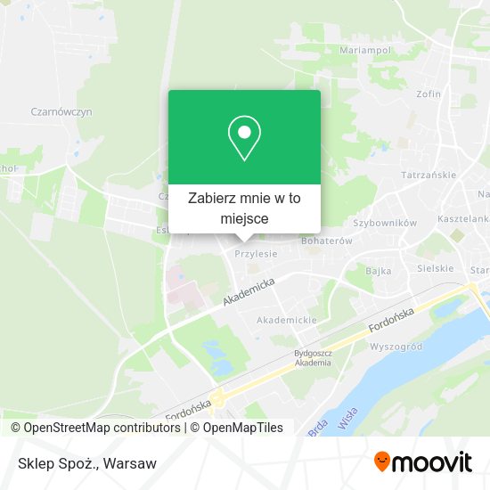 Mapa Sklep Spoż.