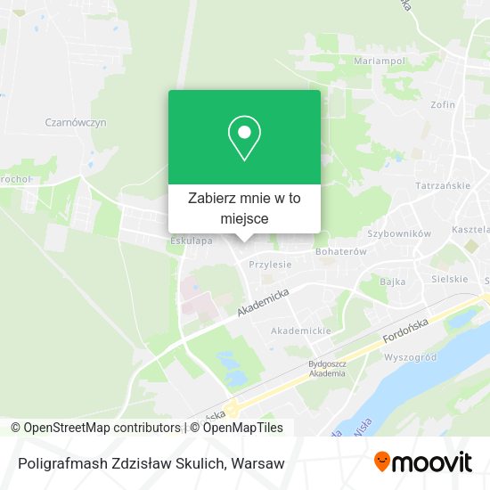 Mapa Poligrafmash Zdzisław Skulich