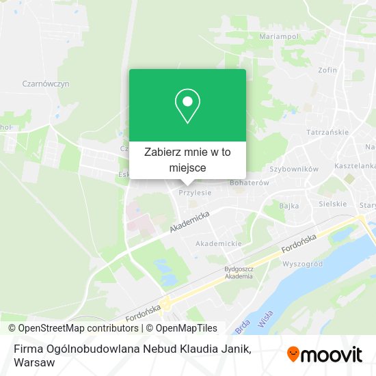 Mapa Firma Ogólnobudowlana Nebud Klaudia Janik