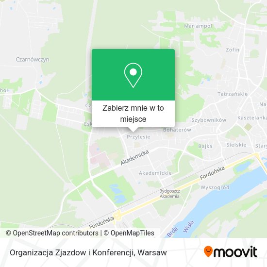 Mapa Organizacja Zjazdow i Konferencji