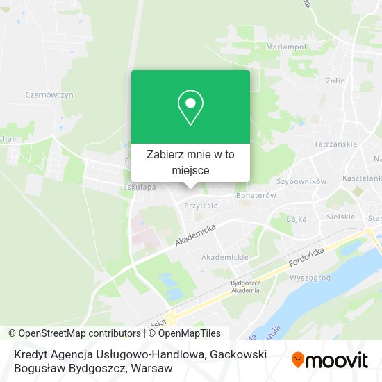 Mapa Kredyt Agencja Usługowo-Handlowa, Gackowski Bogusław Bydgoszcz