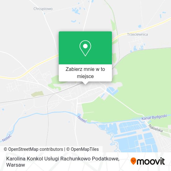 Mapa Karolina Konkol Usługi Rachunkowo Podatkowe