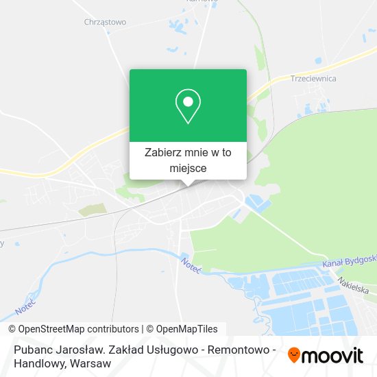 Mapa Pubanc Jarosław. Zakład Usługowo - Remontowo - Handlowy