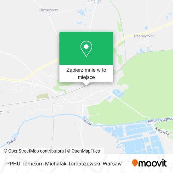 Mapa PPHU Tomexim Michalak Tomaszewski