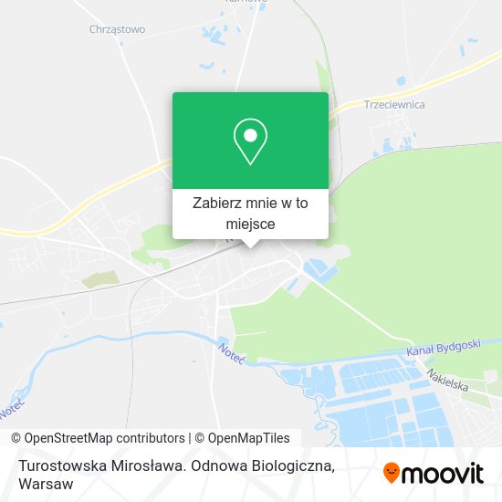 Mapa Turostowska Mirosława. Odnowa Biologiczna