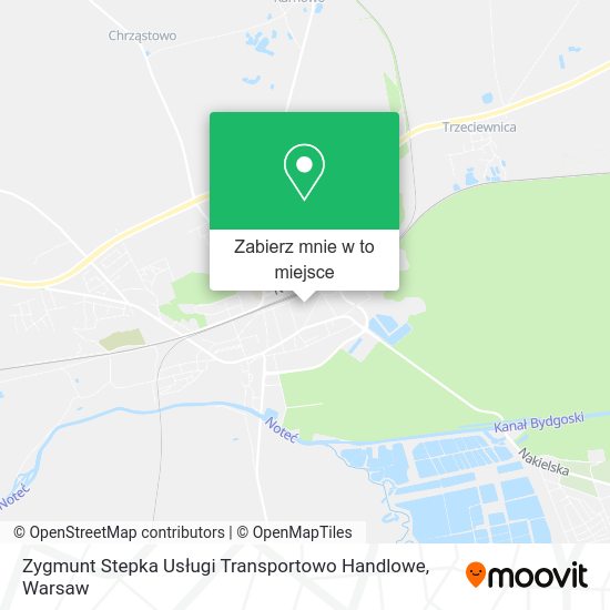 Mapa Zygmunt Stepka Usługi Transportowo Handlowe