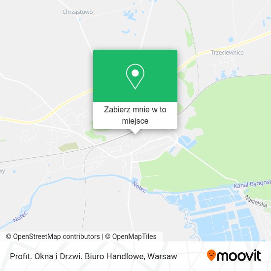 Mapa Profit. Okna i Drzwi. Biuro Handlowe