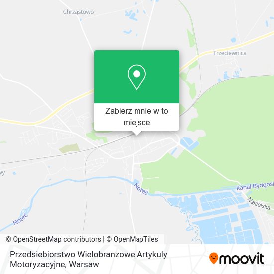 Mapa Przedsiebiorstwo Wielobranzowe Artykuly Motoryzacyjne