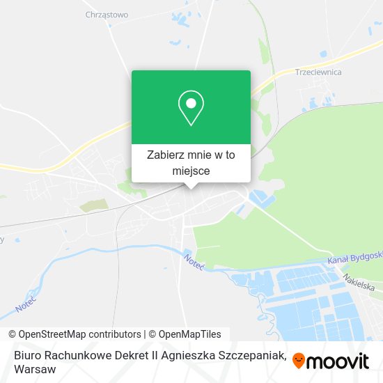 Mapa Biuro Rachunkowe Dekret II Agnieszka Szczepaniak