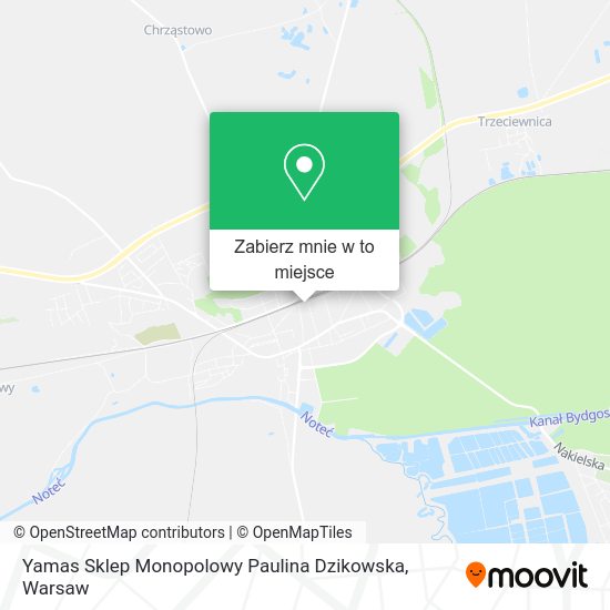 Mapa Yamas Sklep Monopolowy Paulina Dzikowska