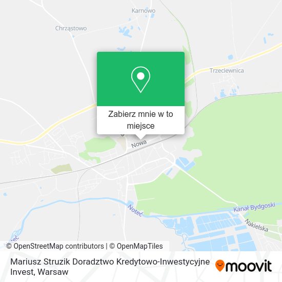 Mapa Mariusz Struzik Doradztwo Kredytowo-Inwestycyjne Invest