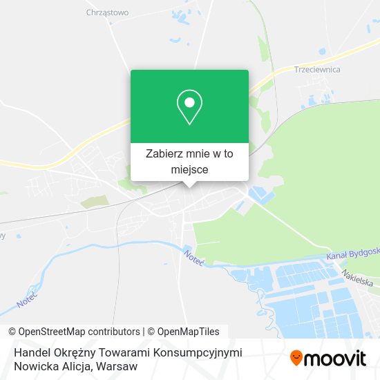 Mapa Handel Okrężny Towarami Konsumpcyjnymi Nowicka Alicja