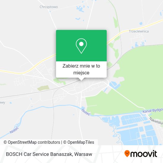 Mapa BOSCH Car Service Banaszak