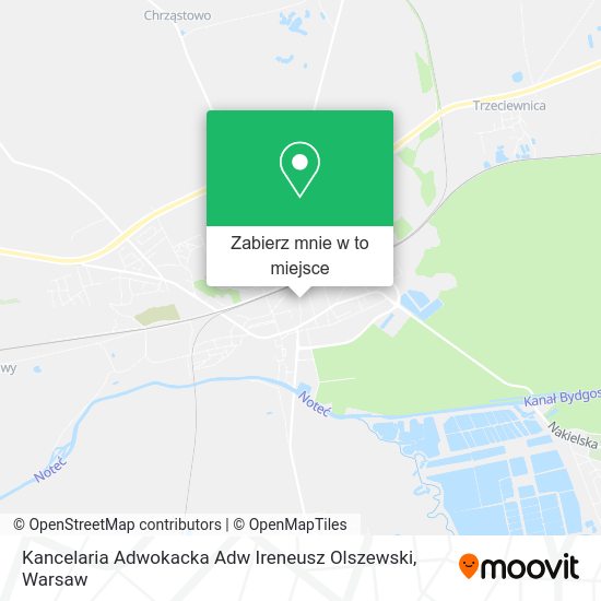 Mapa Kancelaria Adwokacka Adw Ireneusz Olszewski