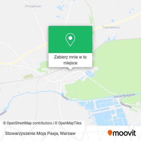 Mapa Stowarzyszenie Moja Pasja