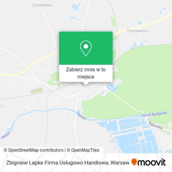 Mapa Zbigniew Lapke Firma Usługowo Handlowa