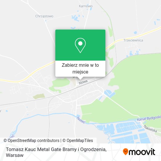 Mapa Tomasz Kauc Metal Gate Bramy i Ogrodzenia