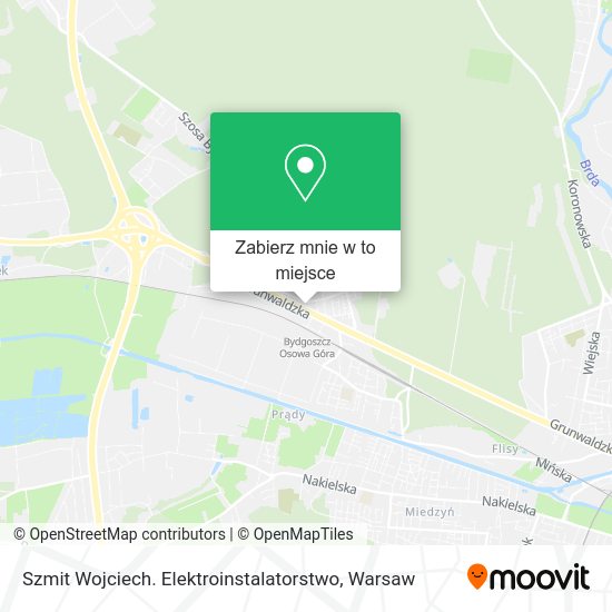 Mapa Szmit Wojciech. Elektroinstalatorstwo