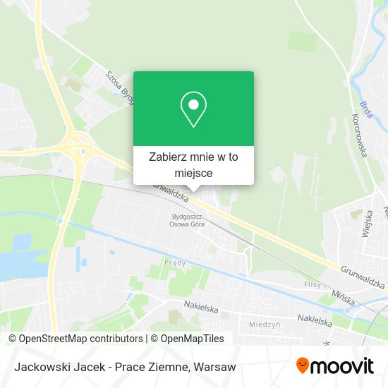 Mapa Jackowski Jacek - Prace Ziemne