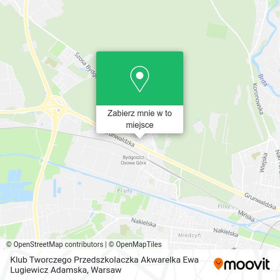 Mapa Klub Tworczego Przedszkolaczka Akwarelka Ewa Lugiewicz Adamska