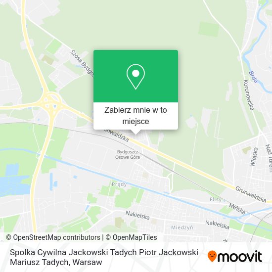 Mapa Spolka Cywilna Jackowski Tadych Piotr Jackowski Mariusz Tadych