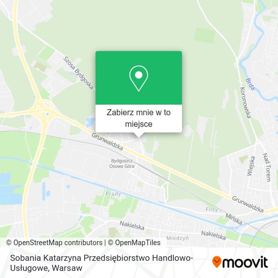 Mapa Sobania Katarzyna Przedsiębiorstwo Handlowo-Usługowe