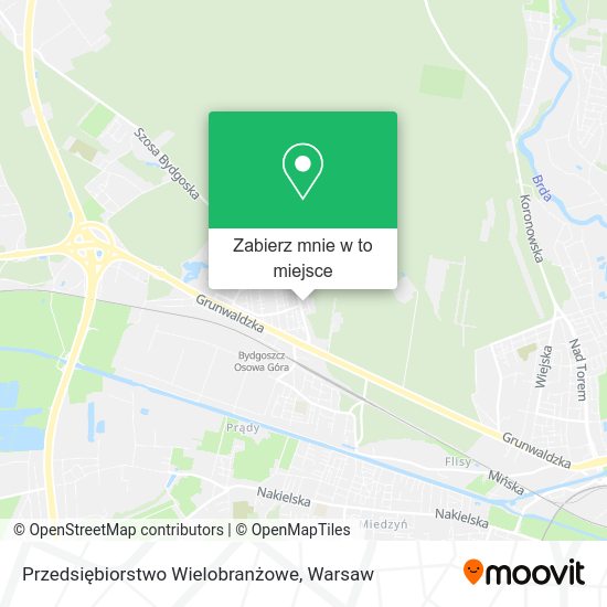 Mapa Przedsiębiorstwo Wielobranżowe