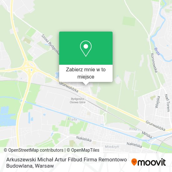 Mapa Arkuszewski Michał Artur Filbud Firma Remontowo Budowlana