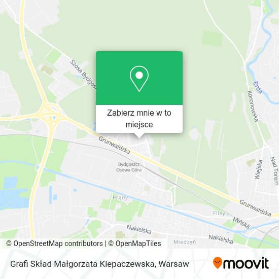 Mapa Grafi Skład Małgorzata Klepaczewska