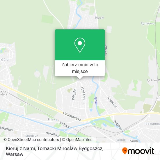 Mapa Kieruj z Nami, Tomacki Mirosław Bydgoszcz