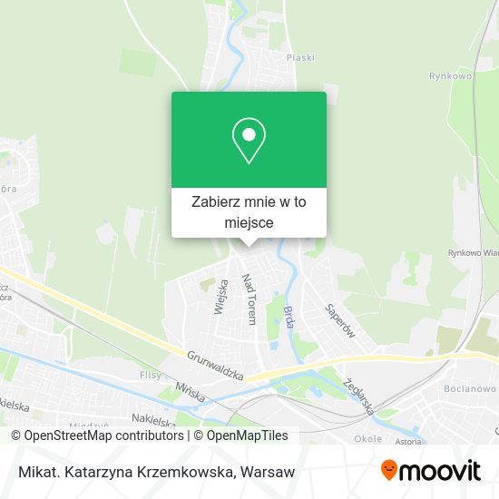 Mapa Mikat. Katarzyna Krzemkowska