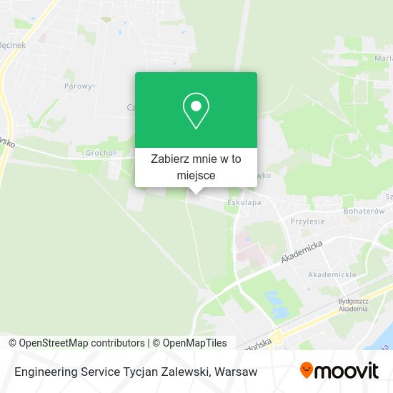 Mapa Engineering Service Tycjan Zalewski