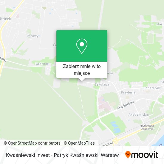 Mapa Kwaśniewski Invest - Patryk Kwaśniewski