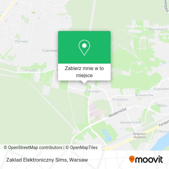 Mapa Zaklad Elektroniczny Sims