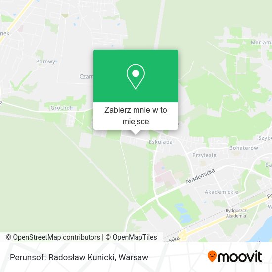 Mapa Perunsoft Radosław Kunicki