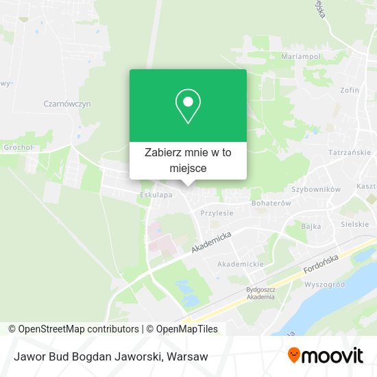 Mapa Jawor Bud Bogdan Jaworski