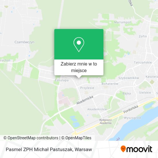 Mapa Pasmel ZPH Michał Pastuszak