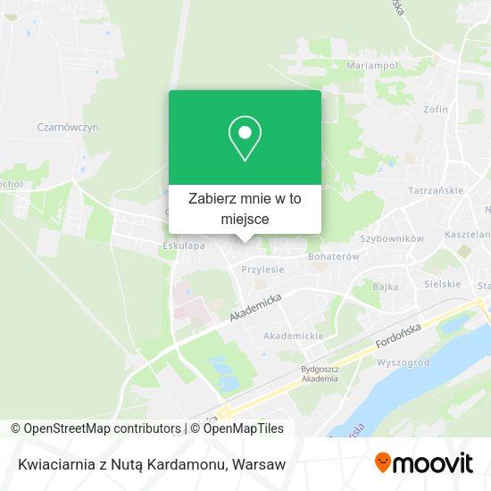 Mapa Kwiaciarnia z Nutą Kardamonu